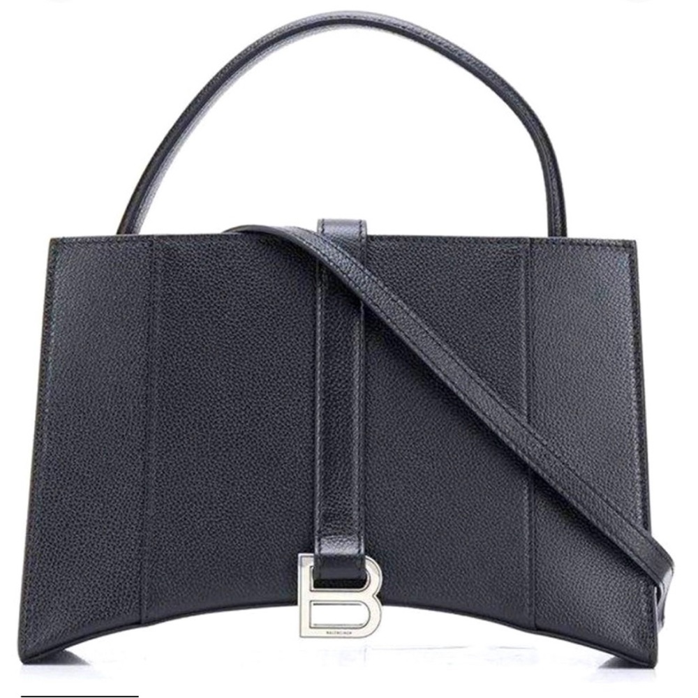 Black Balenciaga Hourglass Tote **LIKE NEW**